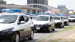 Lebih Maju, Polisi Jepang Pakai Mobil Listrik