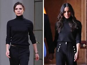 7 Bukti Fashion Meghan Markle dan Victoria Beckham Mirip, Siapa Favoritmu?
