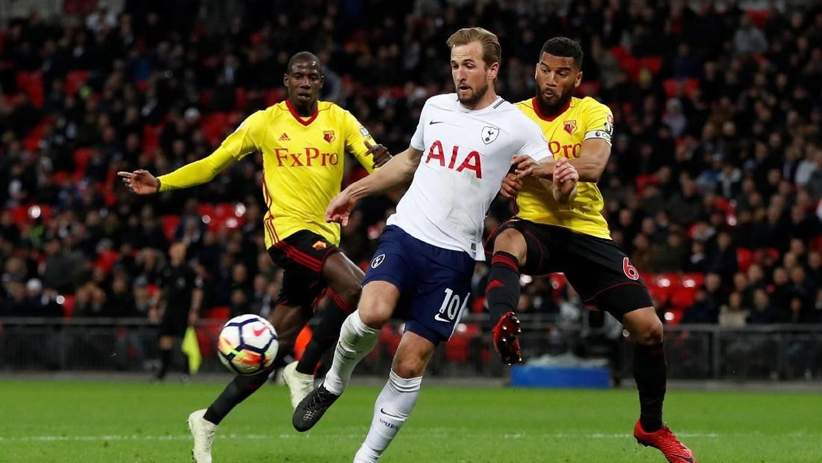 Tottenham Hotspur mengalahkan Watford 2-0 di lanjutan Premier League. (Foto: Paul Childs/Action Images via Reuters)