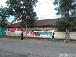 Puluhan Alat Peraga Kampanye Pilgub Jatim di Banyuwangi Hilang