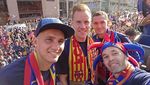 Foto: Kemeriahan Perayaan Gelar Barcelona