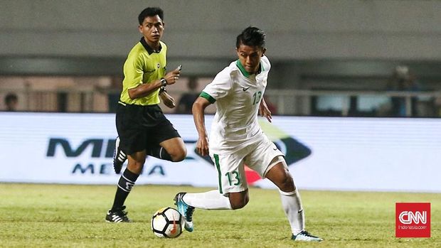 Peran Febri Hariyadi juga diharapkan untuk memberikan umpan kepada penyerang Timnas Indonesia.