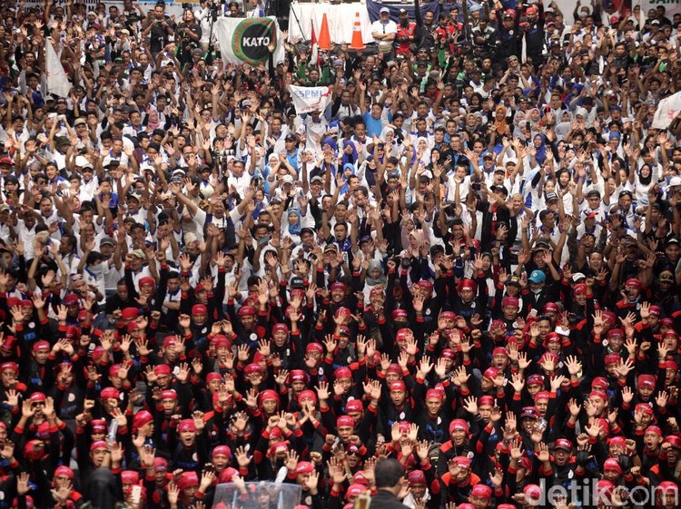 Rencana Hari Buruh Prabowo Bareng Kspi Sandiaga Absen