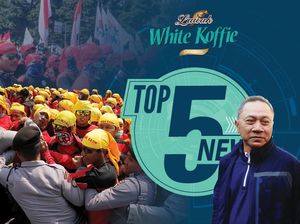 Buruh Mau Terabas Kawat Berduri, Ketua MPR Jogging Bareng Sandi Buruh Mau Terabas Kawat Berduri, Ketua MPR Jogging Bareng Sandi