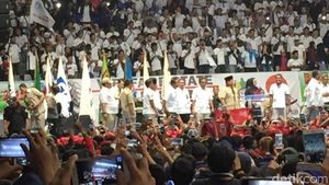 Potret KSPI Deklarasi Dukung Prabowo Jadi Capres di May Day