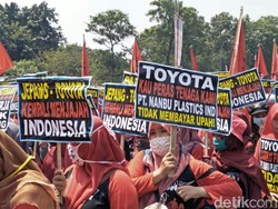 Karyawan Toyota Ikut Teriak di Hari Buruh Sedunia?