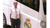 Kalau meme yang ini turut memberikan sindiran buat Barcelona, seteru abadi. Fernando, supir bis Real Madrid dua dekade terakhir, disebut lebih sering ke final Liga Champions ketimbang Barca. (Foto: Internet)