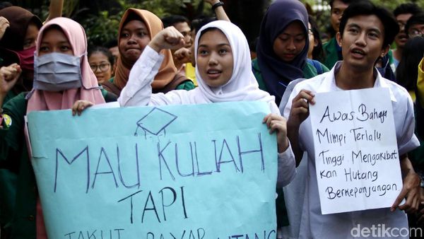 BEM Gelar Aksi di Kemenristekdikti