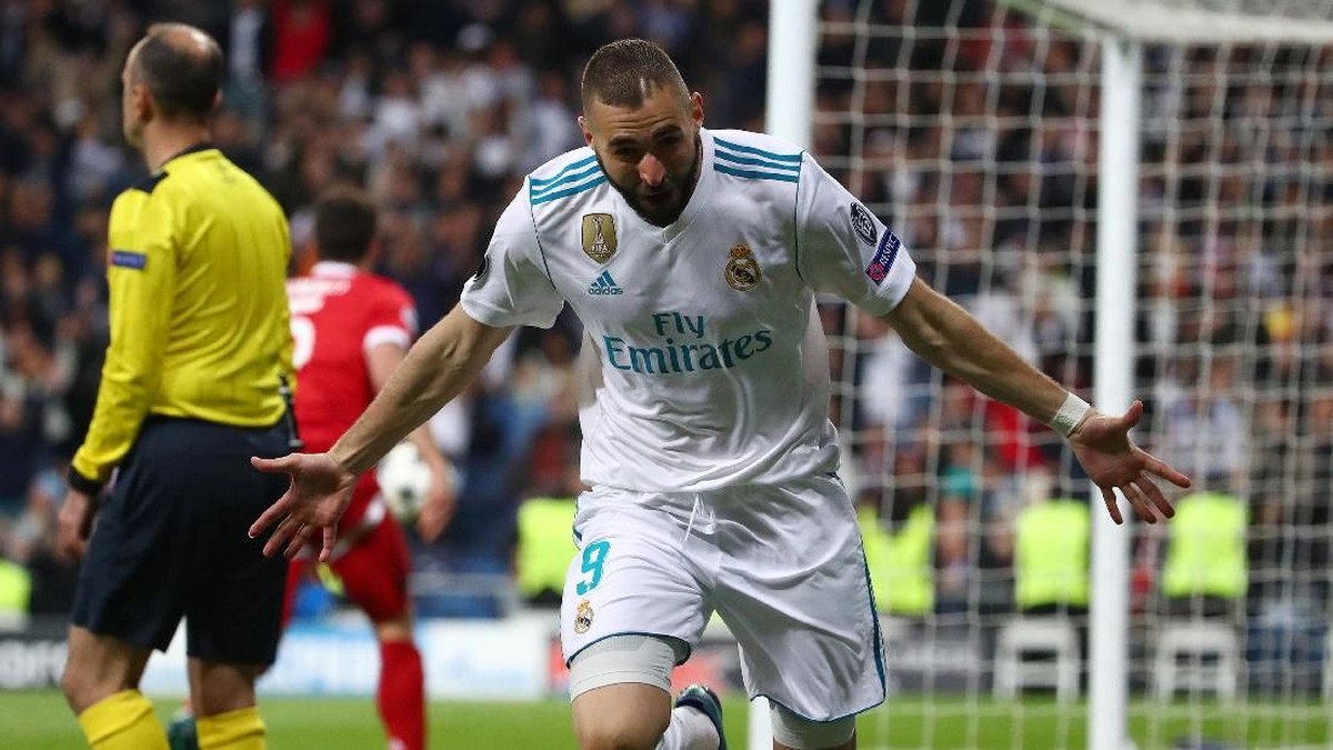 Pemain Real Madrid, Karim Benzema. (Foto: Michael Dalder/Reuters)