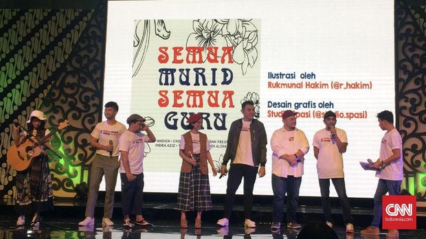 Rayakan Hari Pendidikan, Tujuh Musisi Kolaborasi Buat Lagu