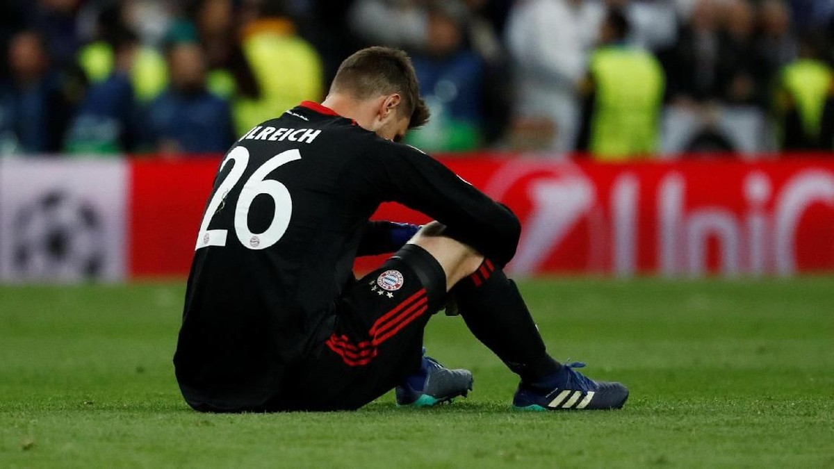 Blunder Sven Ulreich berkontribusi dalam kekalahan Bayern Munich dari Real Madrid. (Foto: Juan Medina/Reuters)