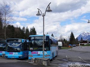 Foto: Bus-bus Gratis Buat Main Ski di Prancis Foto: Bus-bus Gratis Buat Main Ski di Prancis