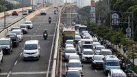 Nggak Kapok, Pemotor Masih Nekat Terobos JLNT Casablanca