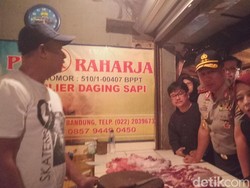 Sidak ke Pasar di Bandung, Polisi Pastikan Harga Pangan Masih Normal