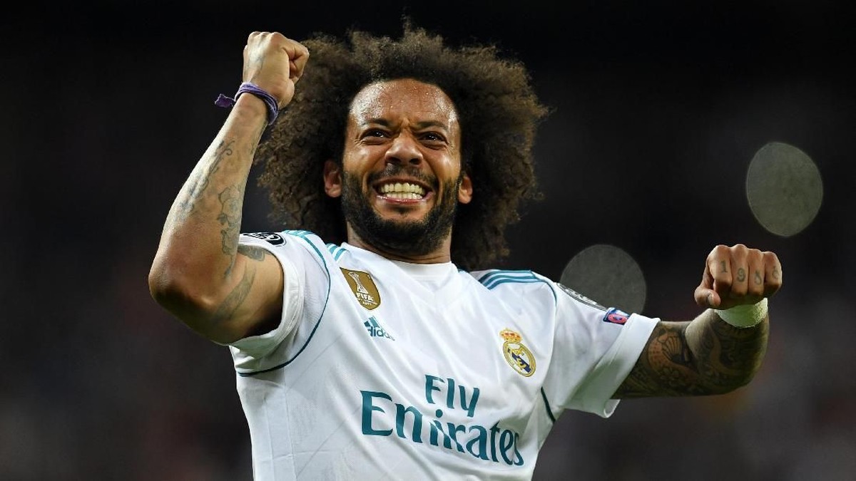 Marcelo menilai diirnya tahu betul bagaimana menjaga Mohamed Salah di final Liga Champions dini hari nanti. (Foto: David Ramos/Getty Images)