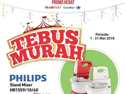 Ada Tebus Murah Mixer di Transmart Carrefour