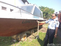 Speedboat Ini Karya Warga Binaan Lapas Porong