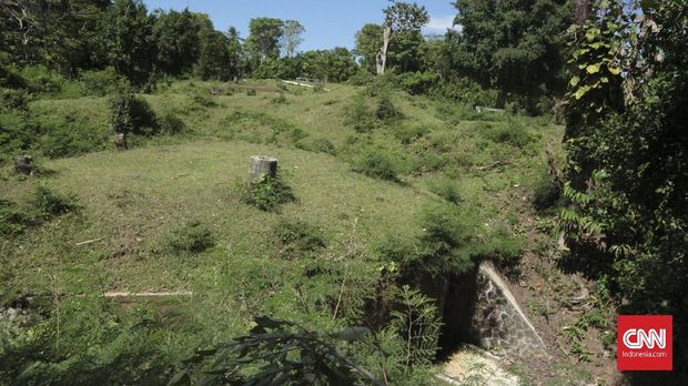 Salah satu bunker di Benteng Batere A.