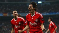 Adalah Yossi Benayoun yang mencetak satu-satunya gol dalam laga di Bernabeu tanggal 25 Februari 2009 tersebut. Liverpool pulang dengan keunggulan 1-0. (Foto: Clive Brunskill/Getty Images)