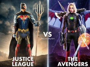 Meme Kocak Superhero Marvel vs DC, Siapa Menang?