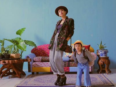 Kompak dan Kecenya Shareefa Daanish Bersama si Buah Hati