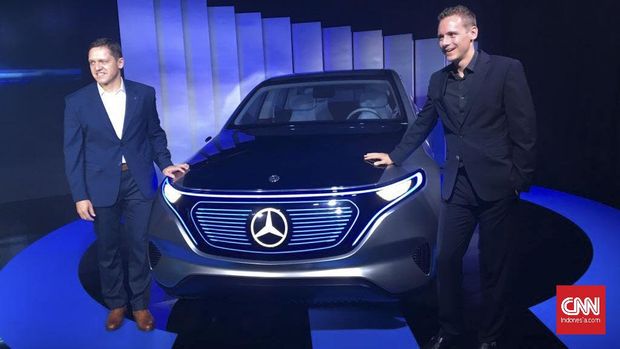 Mercedes-Benz Pamer Mobil Listrik 'Tron' di Asia Tenggara