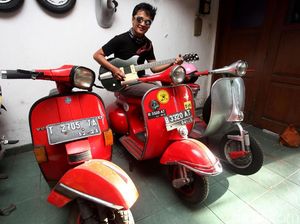 Sempat Punya 18 Vespa, Denny Chasmala Kesengsem dengan Suaranya