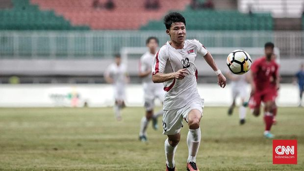 Timnas Korea Utara pernah melakukan uji coba melawan Timnas Indonesia. (