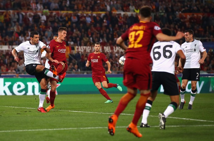 Liverpool Ungguli Roma 2-1 di Babak Pertama