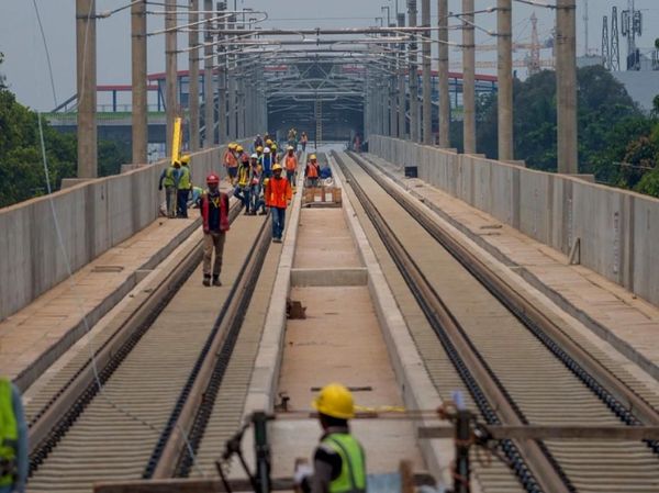 28.000 Meter Rel MRT Jakarta Sudah Terpasang
