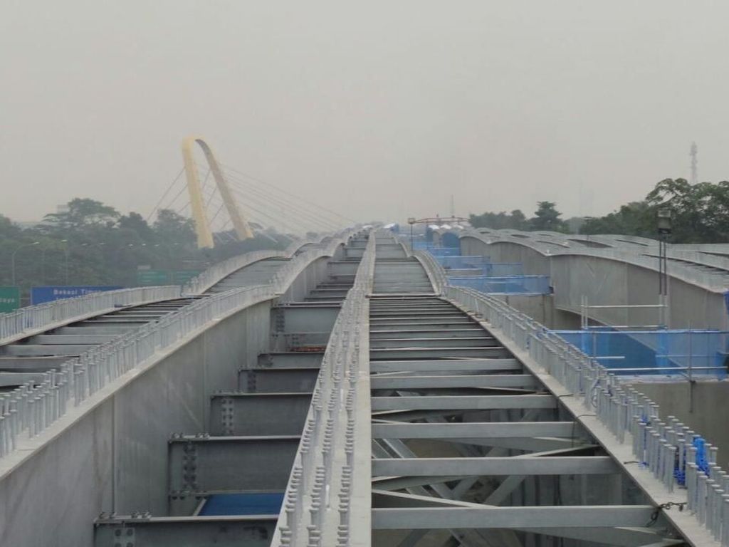 Proyek Tol Layang Jakarta-Cikampek Disetop saat Mudik Lebaran Proyek Tol Layang Jakarta-Cikampek Disetop saat Mudik Lebaran