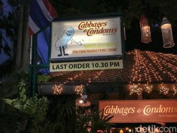 Cabbages & Condoms, Restoran Unik Penuh Hiasan Kondom di Bangkok
