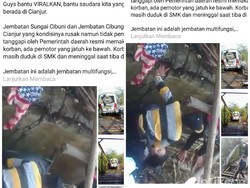Viral Pelajar Cianjur Tewas di Jembatan, Begini Kata Polisi