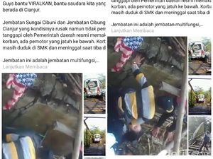 Viral Pelajar Cianjur Tewas di Jembatan, Begini Kata Polisi Viral Pelajar Cianjur Tewas di Jembatan, Begini Kata Polisi