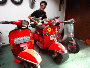 Dampak Pandemi, Denny Chasmala Jual Gitar dan Motor Kesayangan