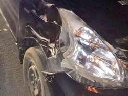 Bus dan Mobil Tabrakan di Tol Arah Rorotan, Lalin Tersendat