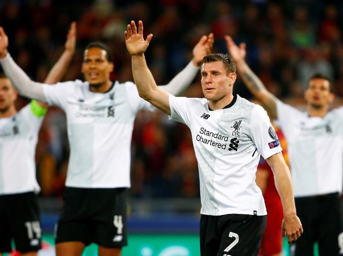 Pemain Liverpool, James Milner. (Foto: Tony Gentile/Reuters)