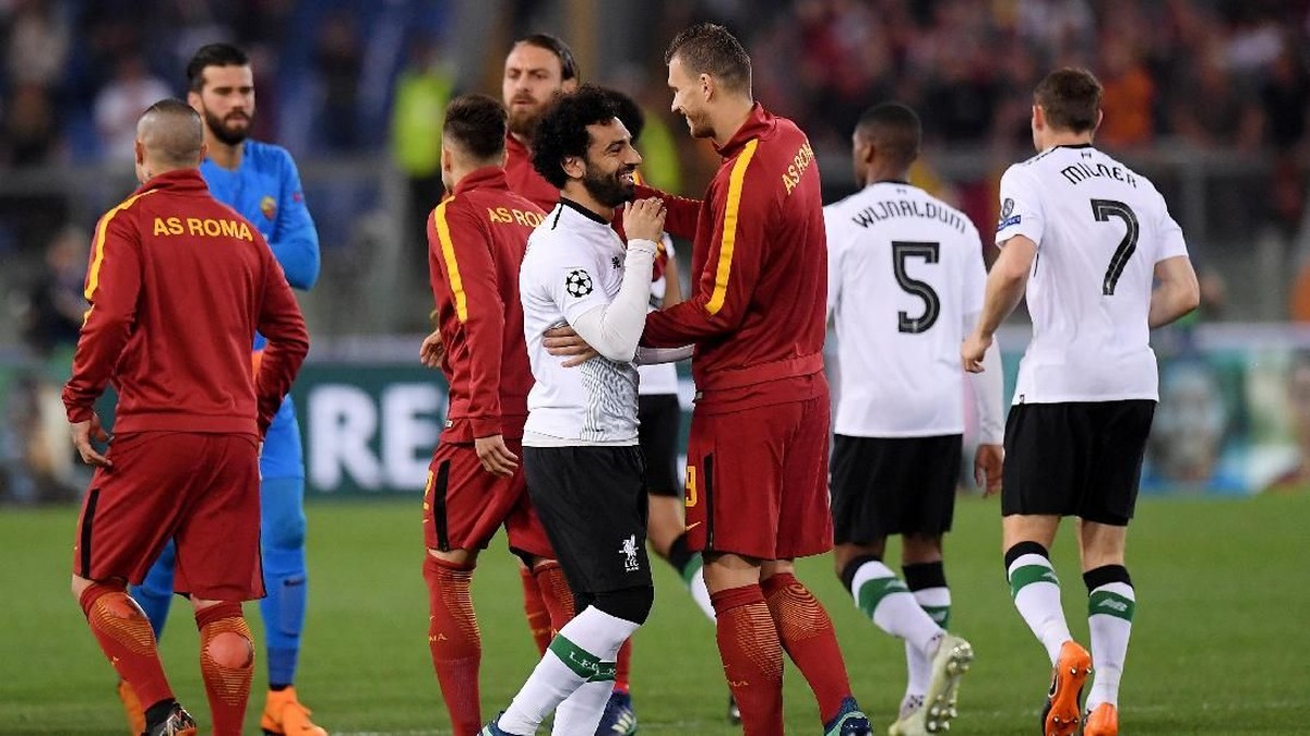 AS Roma ingin yang terbaik untuk Mohamed Salah. (Foto: Alberto Lingria/Reuters)