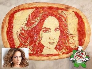 Lucunya! Ada Potret Mario Bross, Beyonce Sampai JLo di Atas Pizza