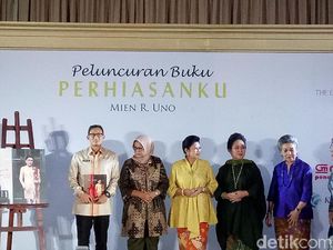 CT hingga Ani Yudhoyono Hadiri Peluncuran Buku Mien Uno CT hingga Ani Yudhoyono Hadiri Peluncuran Buku Mien Uno