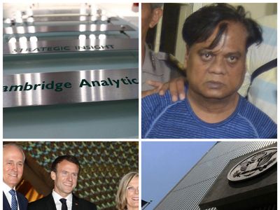 Riuh Dunia: Cambridge Analytica Bangkrut, Bos Gangster India Dibui