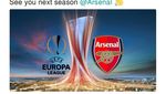 Tersingkir dari Liga Europa, Arsenal Jadi Bahan Olok-olok