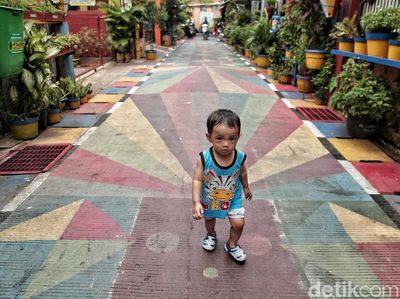 Melihat Kampung Papanggo yang Asri dan Penuh Warna