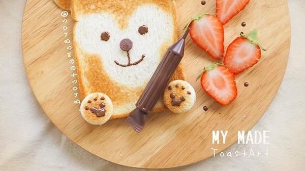 10 Roti Panggang Berbentuk Lucu Ini Bakal Bikin si Kecil Suka Melahapnya
