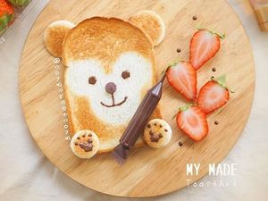 10 Roti Panggang Berbentuk Lucu Ini Bakal Bikin si Kecil Suka Melahapnya