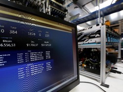 Ribuan Komputer Penambang Bitcoin Diamankan