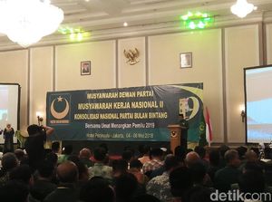 Yusril Pimpin Mukernas PBB, Bahas Strategi Pemilu 2019