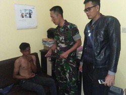 Duet TNI - Polri Gagalkan Penusukan Pedagang Cilok di Sumedang
