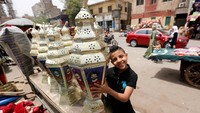 Salah memang tampil hebat bersama Liverpool musim ini. Dia pun jadi representasi yang pas untuk umat Muslim sekaligus warga Afrika. (Amr Abdallah Dalsh/Reuters)