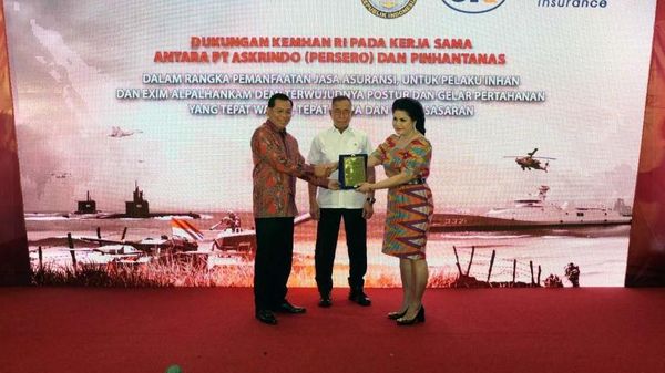 Gandeng Pinhantanas, Askrindo Jamin Proyek Alutsista